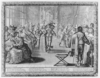 Ein Hofball, ca. 1630